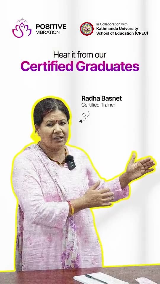 Video testimonial from Radha Basnet